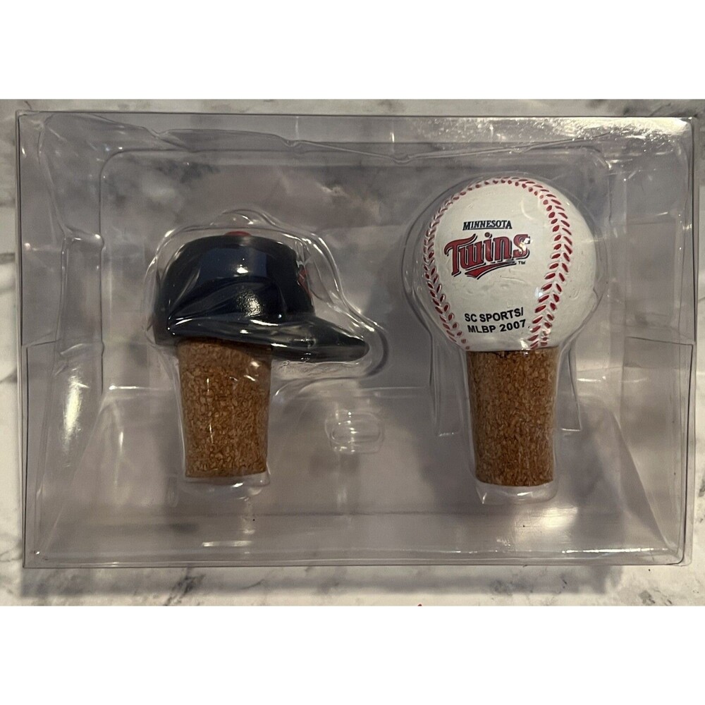 MLB Minnesota Twins Team Bottle Cork Set - 801946053569   ** Brand New **